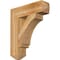 Ekena Millwork Imperial Craftsman Rough Sawn Bracket, Western Red Cedar, 6"W x 24"D x 28"H BKT06X24X28IMP04RWR - alternate 1